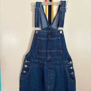 SHEIN Blue Denim Overalls Women’s